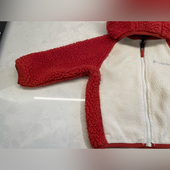 Columbia Infant Fox Zip Up Fleece Sweater Size 12-18 Months - Picture 5 of 11